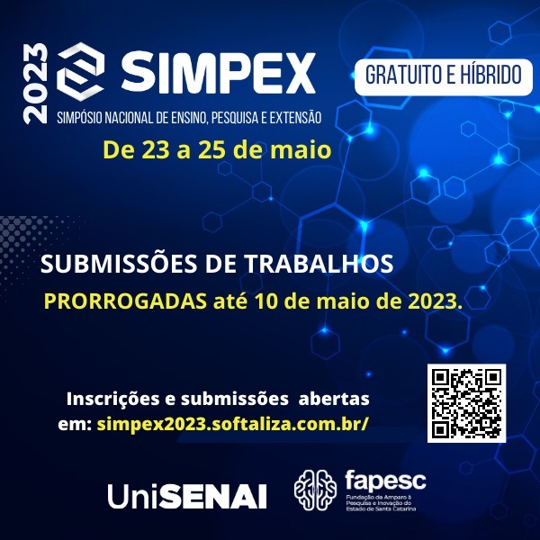 Simpósio Nacional de Ensino, Pesquisa e Extensão - SIMPEX 2023