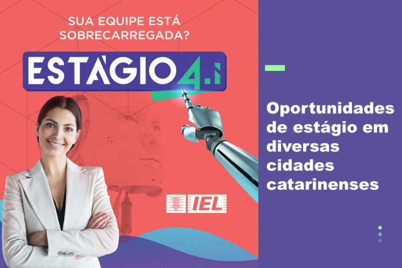 oportunidades de estágio em diversas cidades catarinenses