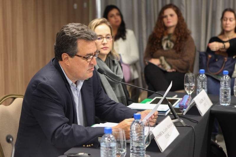 Diretor da FIESC, Carlos Henrique Ramos Fonseca (foto: Filipe Scotti)