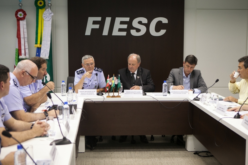 Encontro com o Comando da Aeronáutica (foto: Filipe Scotti)