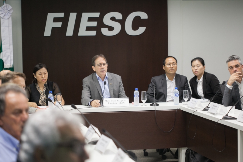 Análise foi apresentada em reunião na FIESC, nesta quarta-feira (20) (foto: Filipe Scottii)