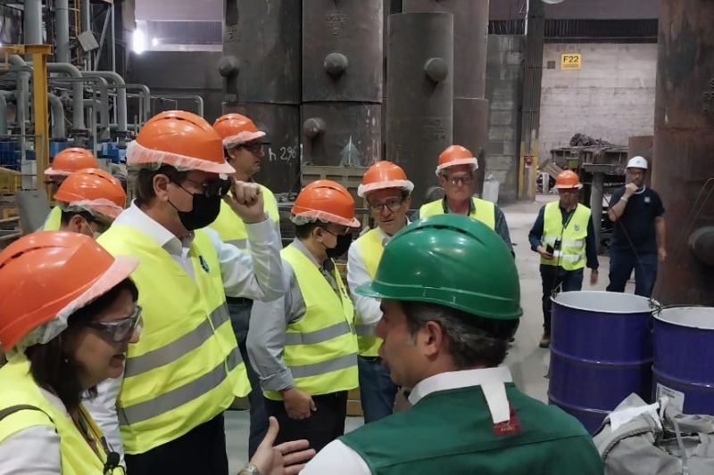  Visita à Rubiera Special Steel, empresa do setor metalúrgico