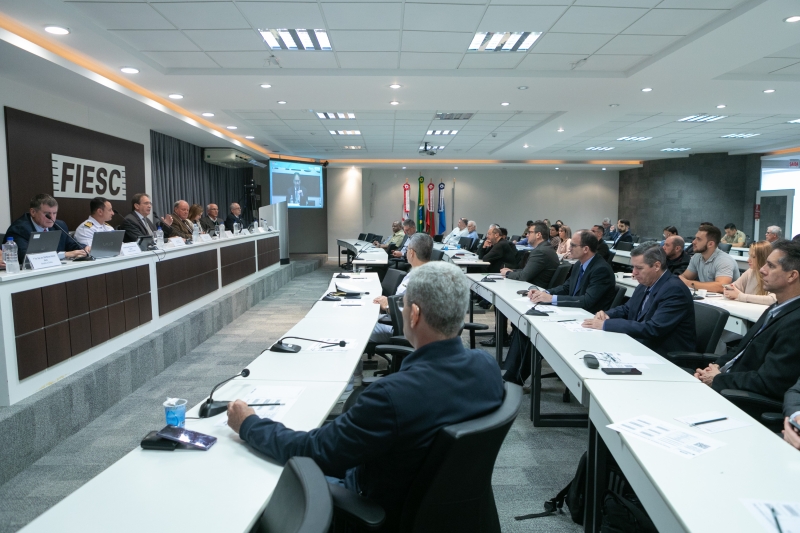 Encontro foi realizado na FIESC, em Florianópolis (foto: Filipe Scotti)