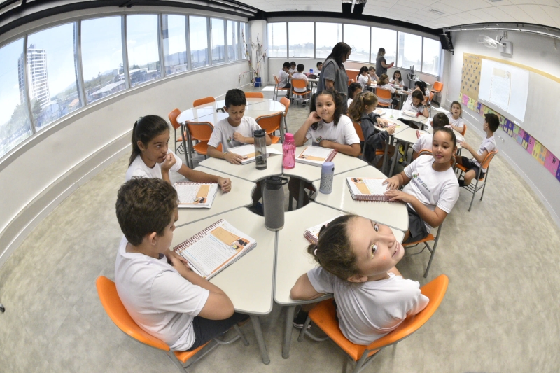 Escola SESI de Referência oferece ensino infantil, fundamental e médio. Foto: Fabricio Almeida