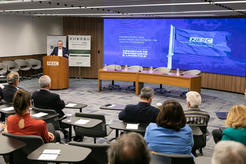 Secretário Beto Martins apresentou um panorama das ações da pasta (foto: Filipe Scotti)
