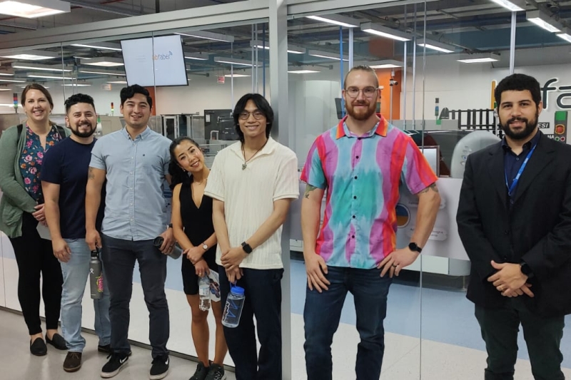 Visita LabFaber, no Instituto SENAI de Inovação em Sistemas Embarcados. Foto: Valerio Piana 