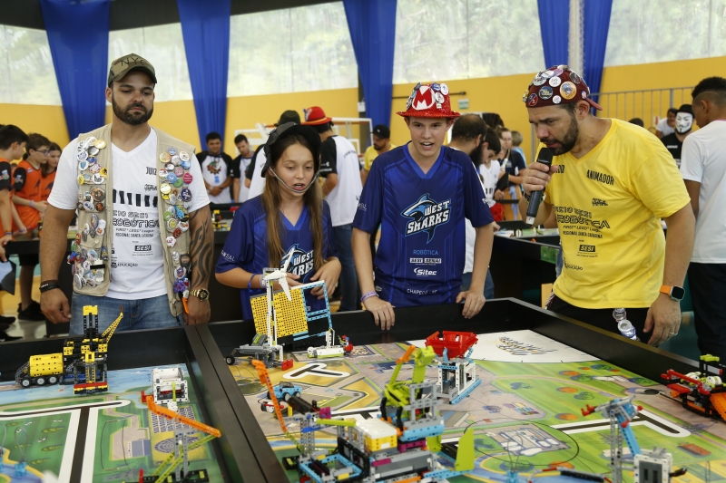 Disputas da FLL definem representantes de SC na etapa nacional. Foto: Grazi Scottini