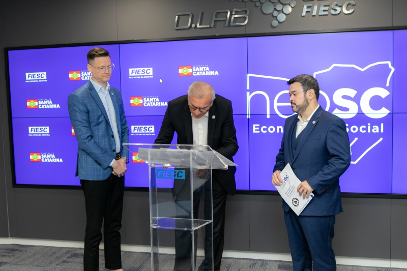 Cerimônia foi realizada na FIESC, em Florianópolis (foto: Filipe Scotti)