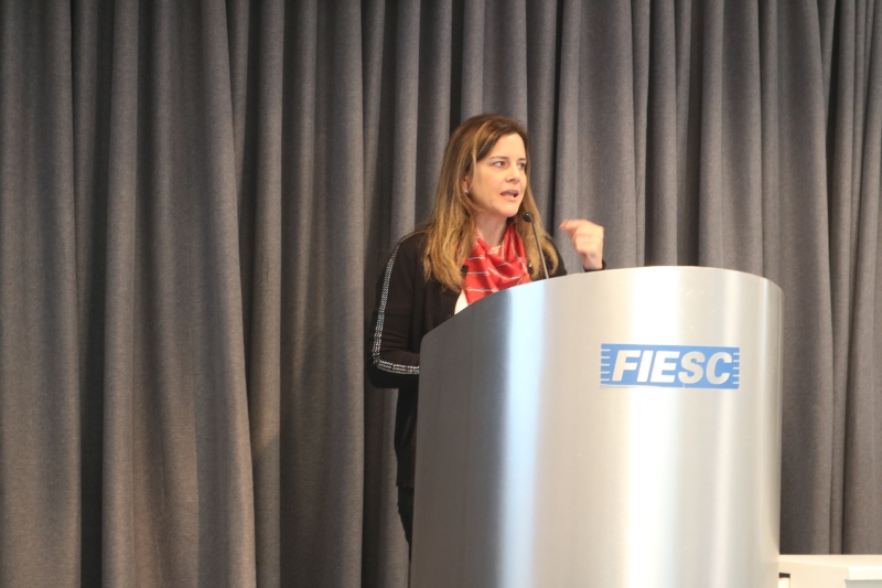 Diretora jurídica da Whirpool dá visão da indústria sobre tema 555. (Foto: Dami Radin)