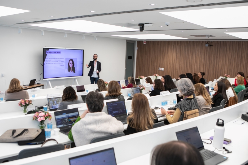 Inteligência artificial esteve no centro das atividades do grupo. Foto: Filipe Scotti
