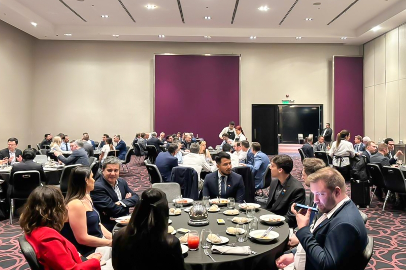 Indústrias chilenas e catarinenses durante rodadas de negócios