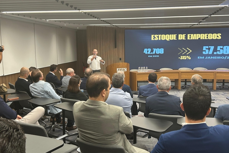 Encontro foi realizado na FIESC, em Florianópolis (foto: Dâmi Radin)