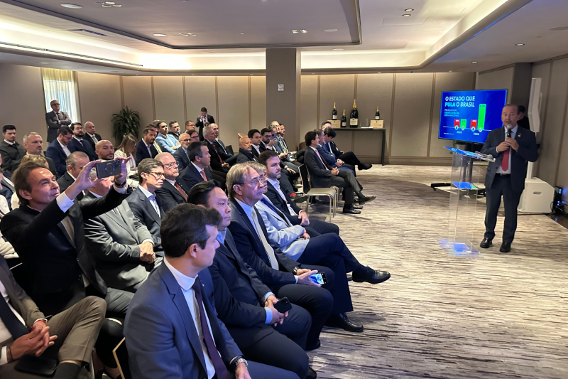 Governador Jorginho Mello durante o SC Day (foto: divulgação Secom-sc)