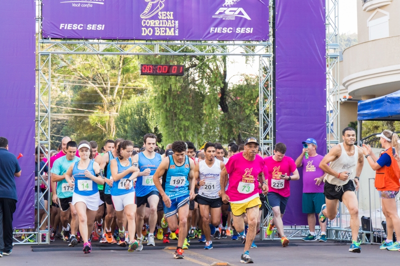 Evento estimulou adoção de hábitos saudáveis e a prática do voluntariado (Foto: Thiago Braga)